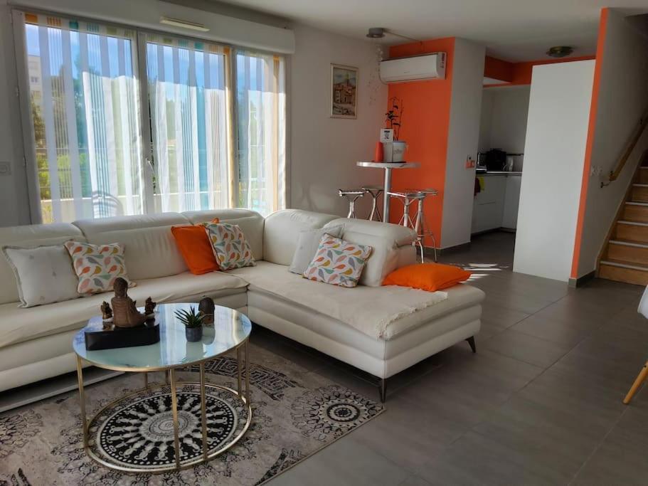 Magnifique Rooftop Duplex Climatise Familial, Aux Arceaux Montpellier Extérieur photo